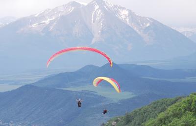 Paragliding in Frisco